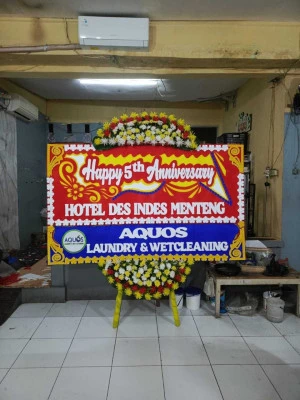 Papan Bunga di Trangkil